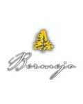 Logo Bermejo en blanco y amarillo sobre fondo blanco