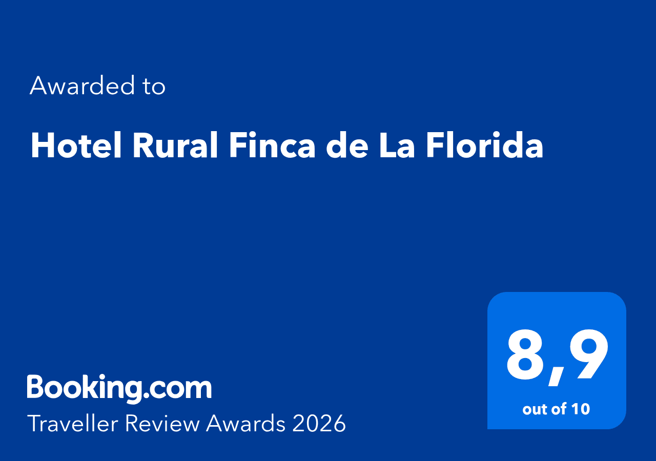 Booking Traveller Review Awards Hotel Rural Finca La Florida