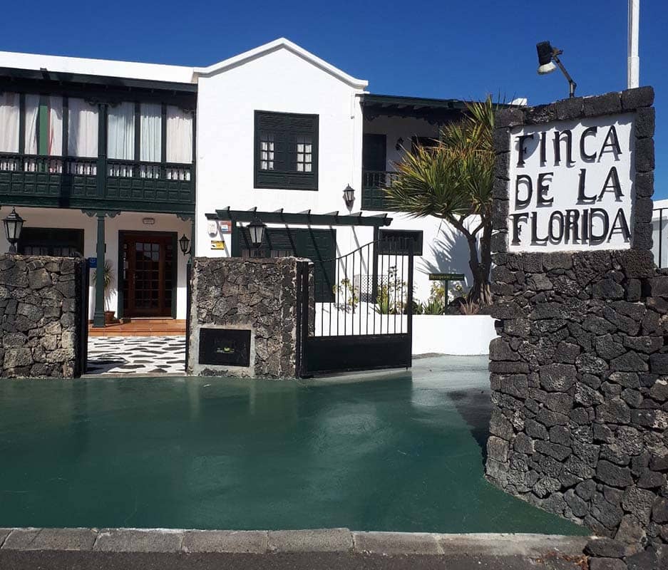 Entrada Hotel Finca la Florida