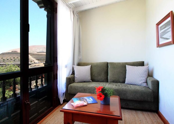 Vista desde la Cama de las Habitaciones del Hotel de la Florida Lanzaro