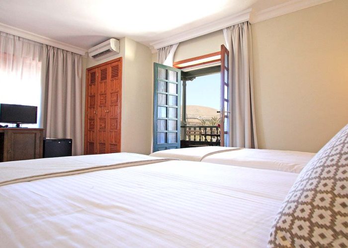 Vista desde la Cama de las Habitaciones del Hotel rural de la Florida Lanzaro